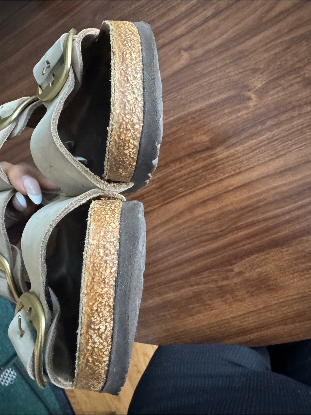 Birkenstock Women’s Arizona Sandals in Light Beige - Picture 10 of 10